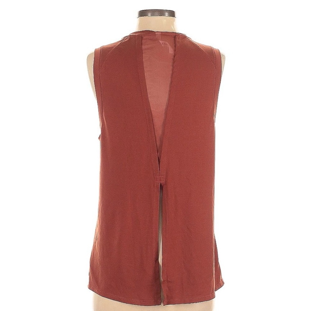 Fabletics Women's Muscle Tee - Deep Rust - Picture 2 of 5